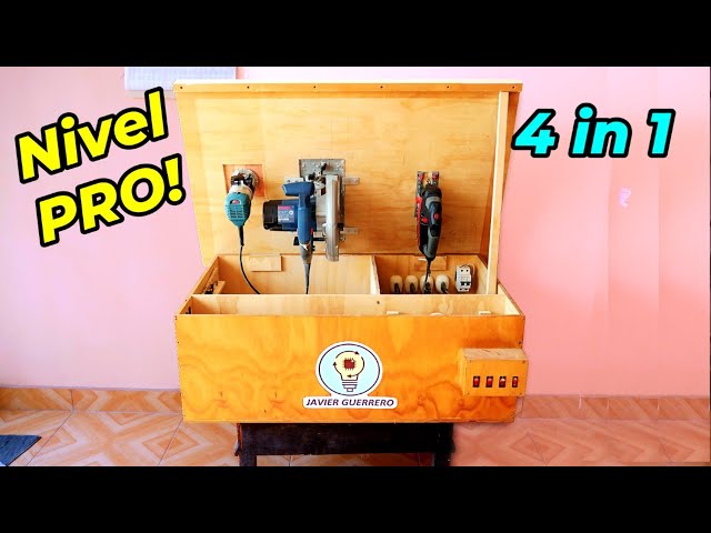 I build the Worktable 4 in 1, ... Pro Level !! 😱😱