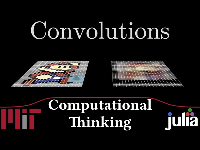 Convolutions in Image Processing | Week 1, lecture 6 | MIT 18.S191 Fall 2020