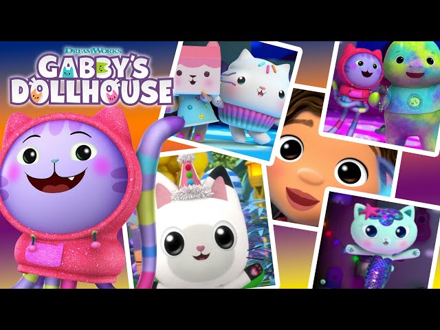The 5 BEST Ways To Throw A Party Like The Gabby Cats! | GABBY'S DOLLHOUSE