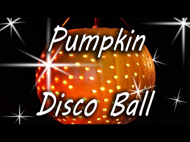 Pumpkin Disco Ball - Halloween Party
