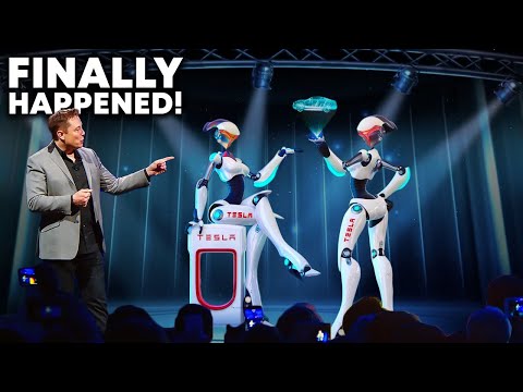 Elon Musk FIRST PROTOTYPE Of Tesla AI Robot