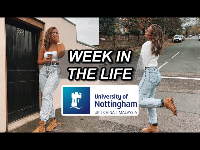 Week In The Life At The University Of Nottingham | UK University Vlog
