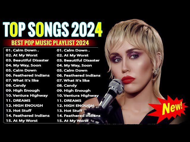 Pop Hits 2024 ( Latest English Songs 2024 )💕Pop Music 2024 New Song - Top Popular Songs 2024