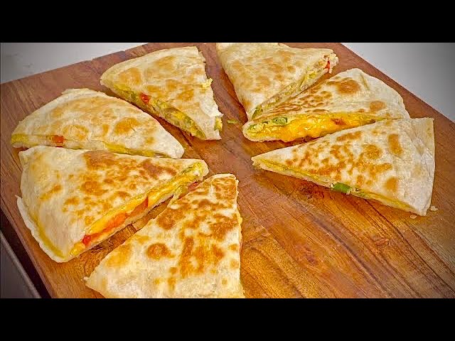 I Will Never Eat Anything Else But This | Breakfast Quesadilla Omelette Recipe