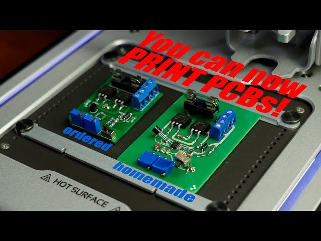 You can now PRINT PCBs! Creating a homemade PCB with the Voltera V-One PCB Printer!