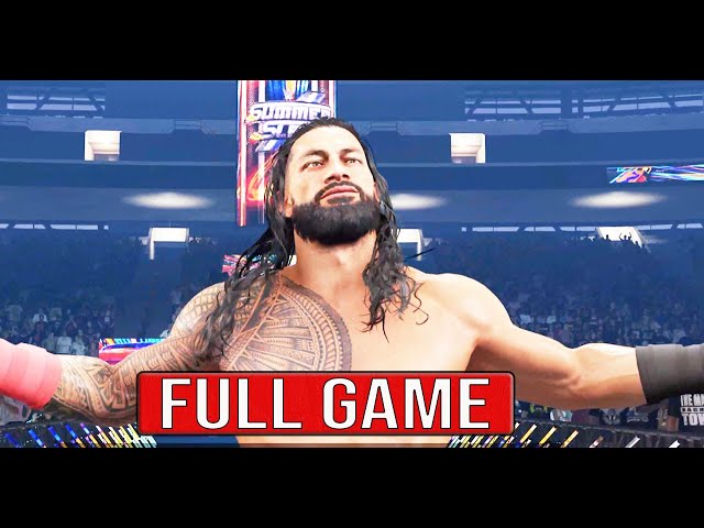 WWE 2K24 MyRise Undisputed Full Gameplay Walkthrough No Commentary 4K / WWE 2K24 Full Game