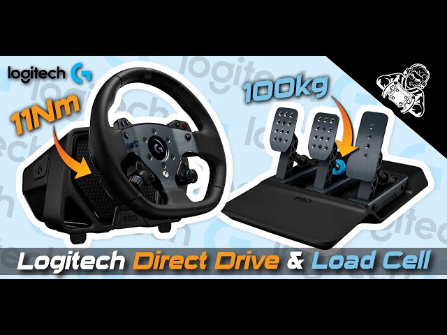 Logitech PRO Steering Wheel, Direct Drive Wheelbase and Load Cell Pedals | PRO review