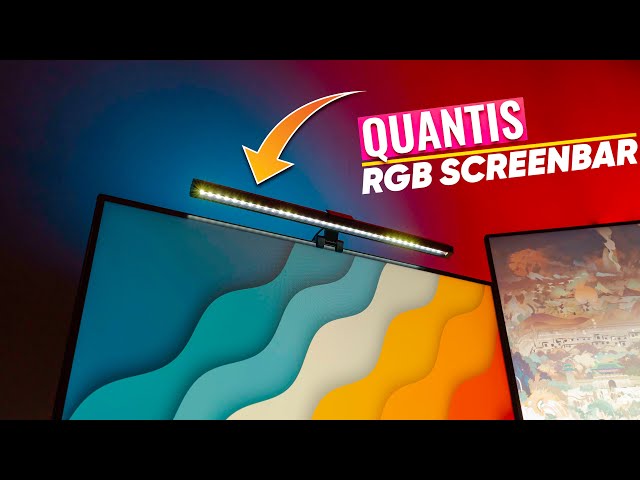 Don't Buy BENQ ScreenBar - Get This Quantis RGB Monitor Light Bar Instead