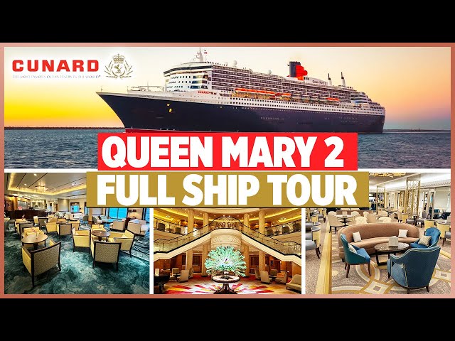 Cunard Queen Mary 2 Full Ship Tour | POST REFIT 2023!
