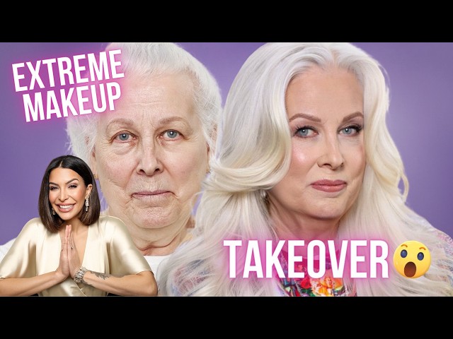 She hasn’t worn makeup in YEARS | Watch her INCREDIBLE Transformation! | MATURE MAKEUP TAKEOVER!
