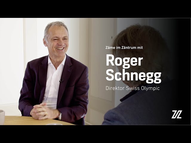 Swiss Olympic Präsident Roger Schnegg, geht mit Zuversicht nach Paris