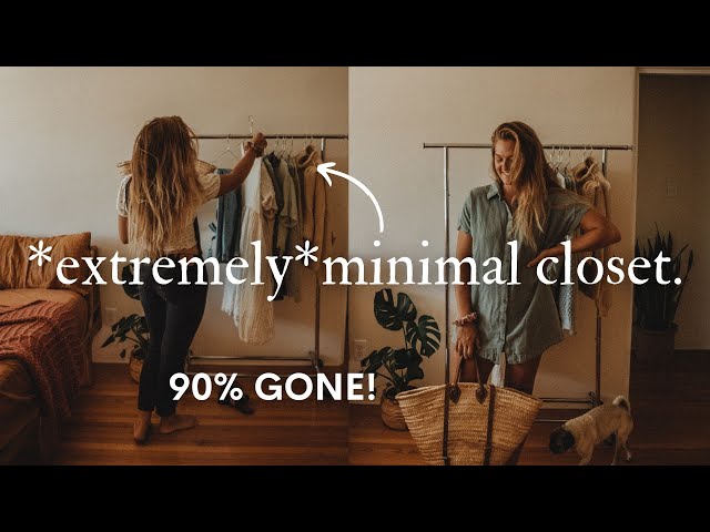 I got rid of 90% of my clothes and it changed my life 🌿
