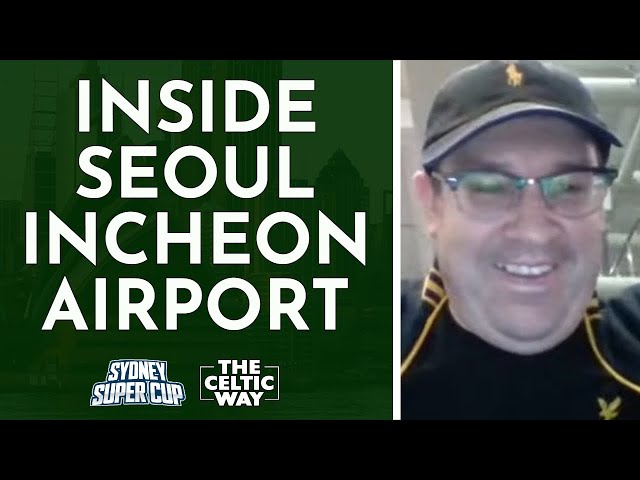 Seoul Incheon Airport Walkaround! - Tony Haggerty's Down Under Diaries