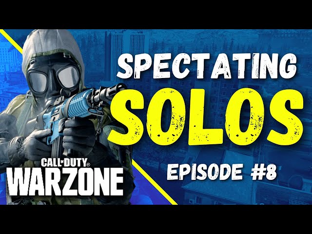 Spectating RANDOM Solos in WARZONE: Player Gets Very First WIN! Commentary (Spectating Saturdays #8)