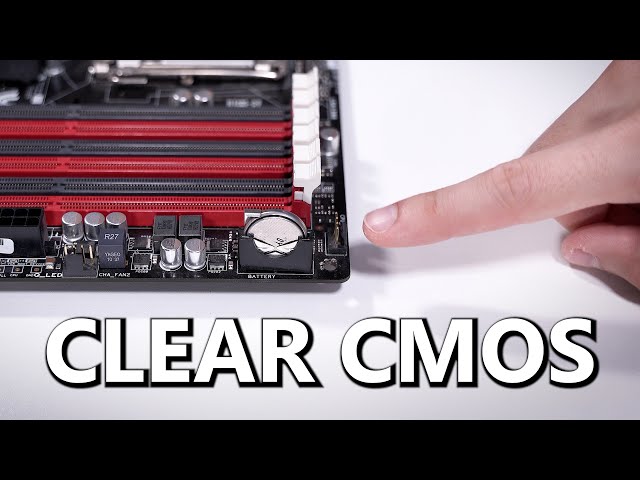 How To CORRECTLY Clear Your CMOS