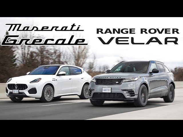 Tough Choice! 2024 Range Rover Velar vs 2024 Maserati Grecale. The Ultimate Luxury SUV Battle.