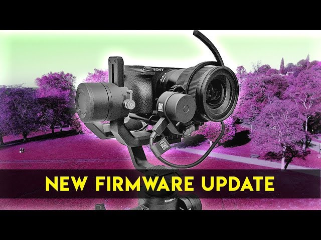 DJI Ronin SC New Firmware v1.2.0.10 brings Force Mobile to Android Phones + Fujifilm Support