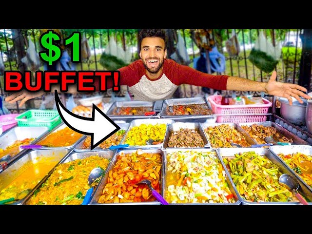 WORLD'S CHEAPEST All You Can Eat BUFFET Vs. MOST EXPENSIVE BUFFET!