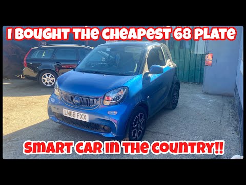 i bought the cheapest 68 plate smart car in the country!!