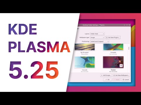 KDE Plasma 5.25: Colorful, touch friendly, now with floating panels!