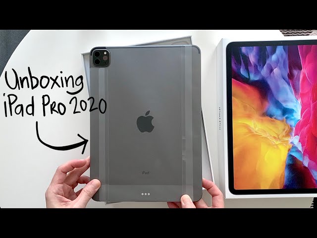 Unboxing my iPad Pro 2020