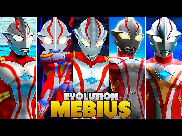 Evolution of Mebius in Ultraman Games (2006 - 2023)