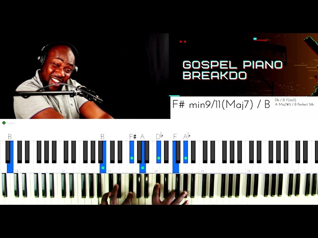 Sweet Gospel Piano Chord Progressions on the Piano