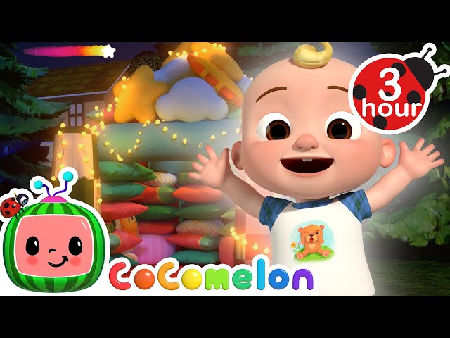 How To Build A Pillow Fort Tutorial 🏰 CoComelon - Nursery Rhymes and Kids Songs | After School Club