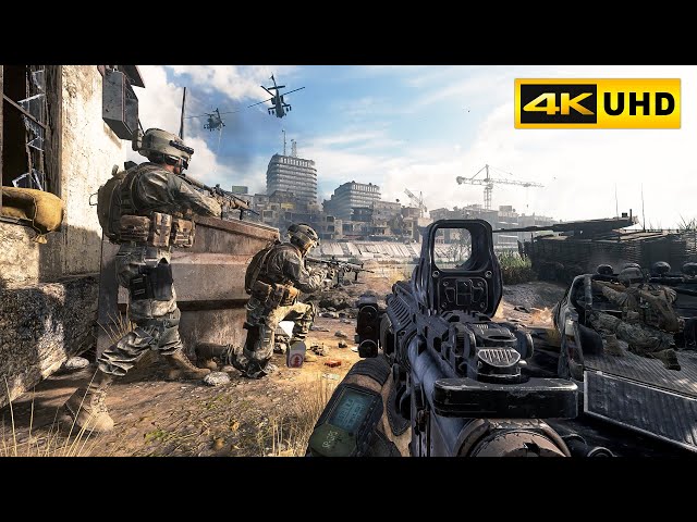 Afghanistan Red Zone | Team Player MW2 | Ultra High Graphics Gameplay [4K 60FPS UHD] Call of Duty