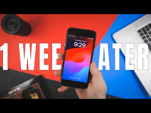 I Used an iPhone SE for a Week in 2024!