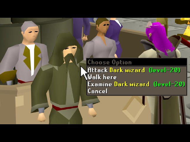 I Lured a Dark Wizard to the Grand Exchange...