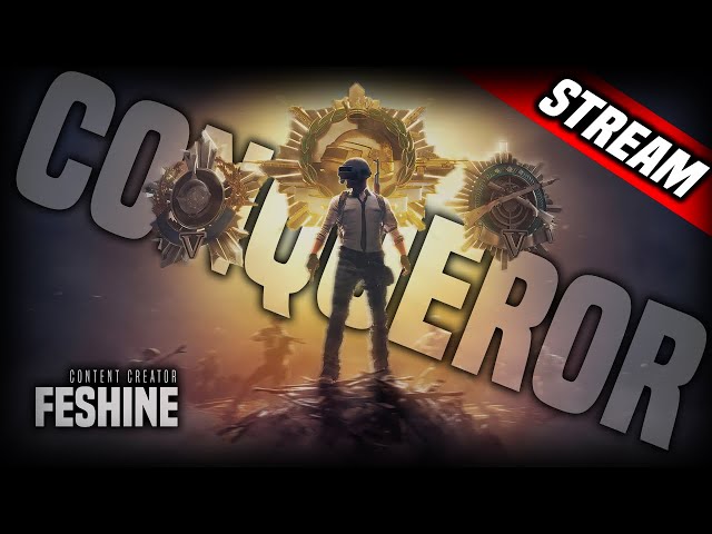 Conqueror push #1 | Pubg Mobile CZ/SK | FESHINE | STREAM | LIVE