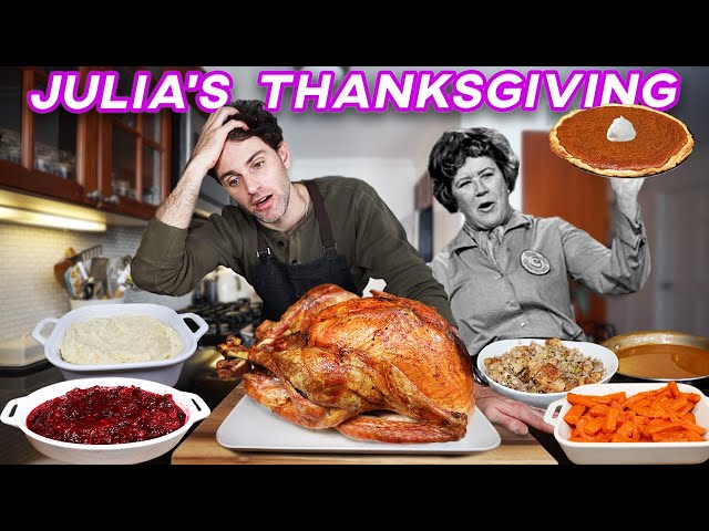 I Survived Making an Entire Julia Child Thanksgiving Feast in One Day