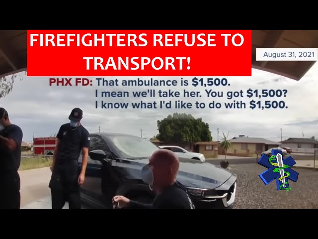 Arizona Firefighters Ambulance Refusal Nightmare!!!  | The Doctor Medic Podcast LIVE!
