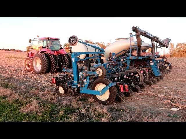 Planting Rye for 2019 Pumpkin Crop