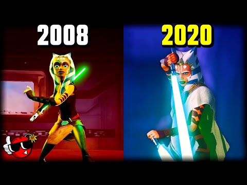 History of Ahsoka Tano in Star Wars Games 2008 - 2021