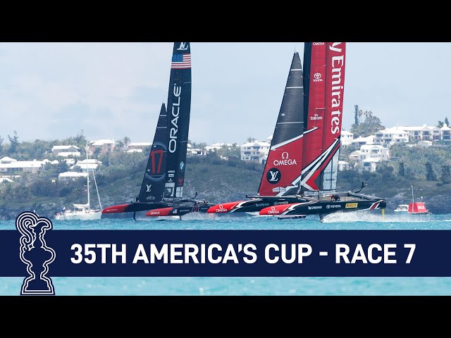 35th America's Cup Race 7 NZL vs. USA | AMERICA'S CUP