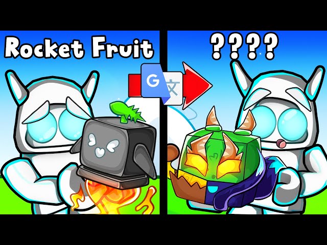 I Google Translated Fruits 500 Times.. (Roblox Blox Fruits)