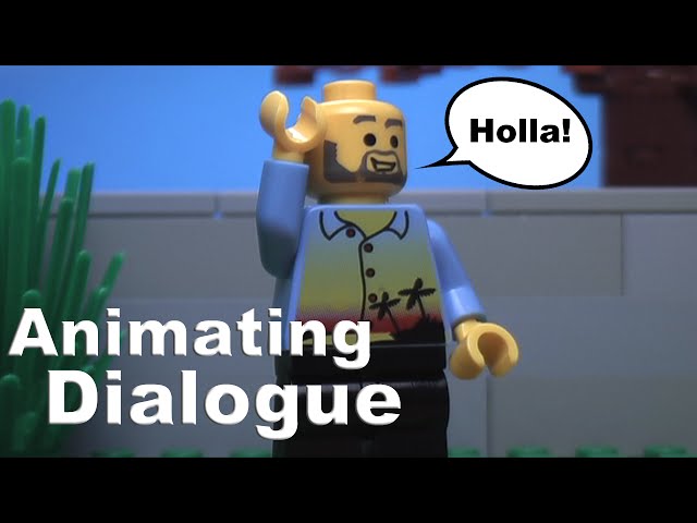 Lego Animation Tutorial: Animating Dialogue