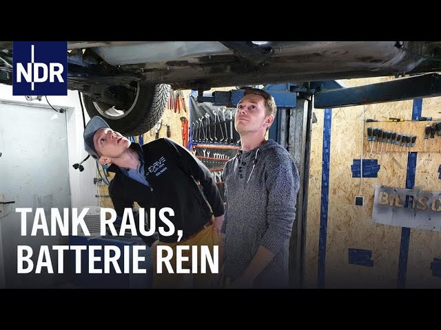 Vom Verbrenner zum E-Auto: Tank raus, Batterie rein | Die Nordreportage | NDR Doku