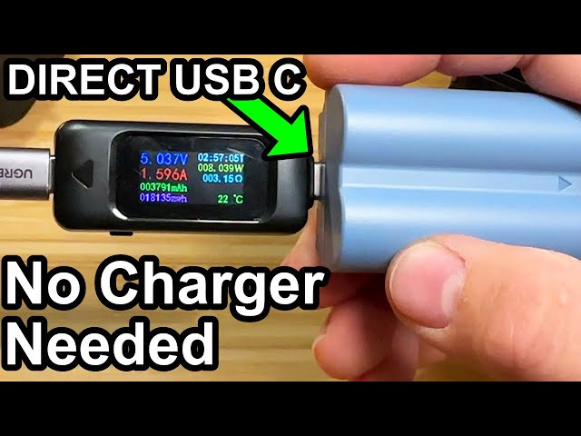 DIRECT USB CHARGING! | SmallRig FUJI NP-W235