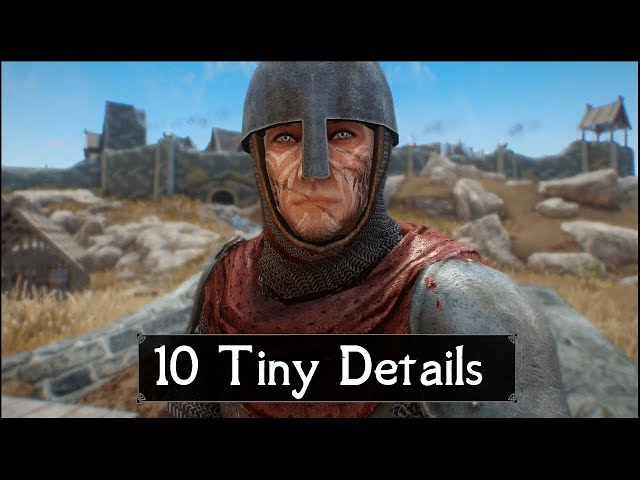 Skyrim: Yet Another 10 Tiny Details That You May Still Have Missed in The Elder Scrolls 5 (Part 48)