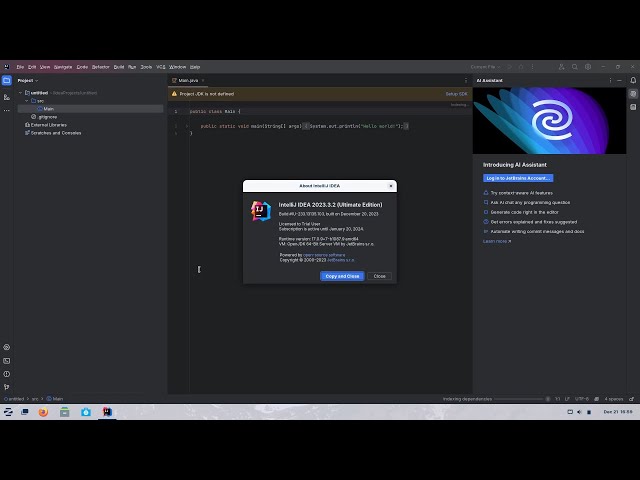 How to install Intellij IDEA Ultimate on Zorin OS 17