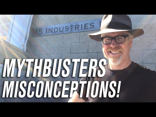 Popular Misconceptions About MythBusters