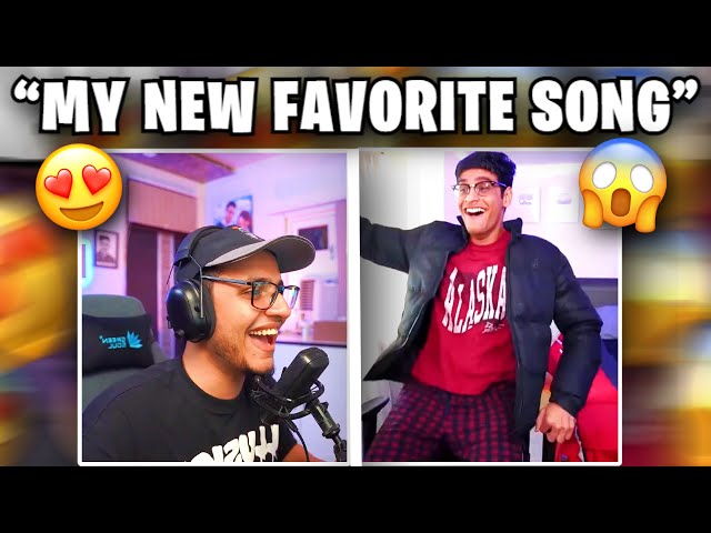 Shocked @triggeredinsaan in his Talent Show! He reacted to my songs!