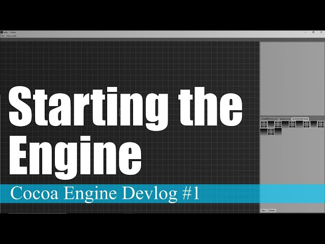 Starting the Engine | Cocoa Engine Devlog #1