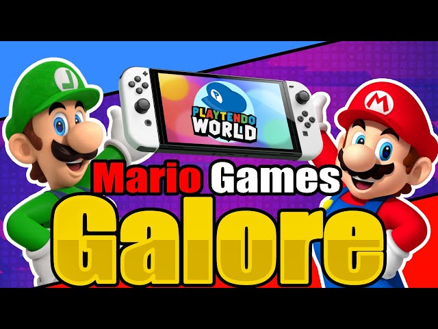 Mario Games Galore: Super Mario RPG Remake, Super Mario Bros. Wonders, Luigi's Mansion Remake & More