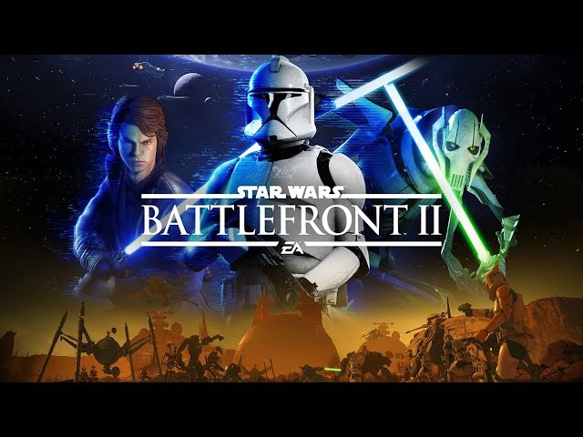 Star Wars Battlefront II - "The Clone Wars have begun" Battle of Geonosis gameplay cinematic