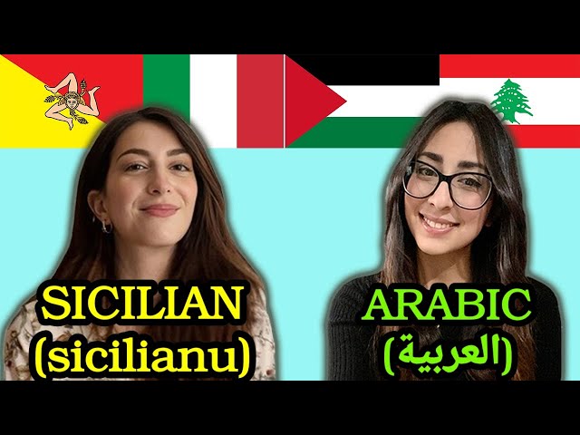 Similarities Between Arabic and Sicilian