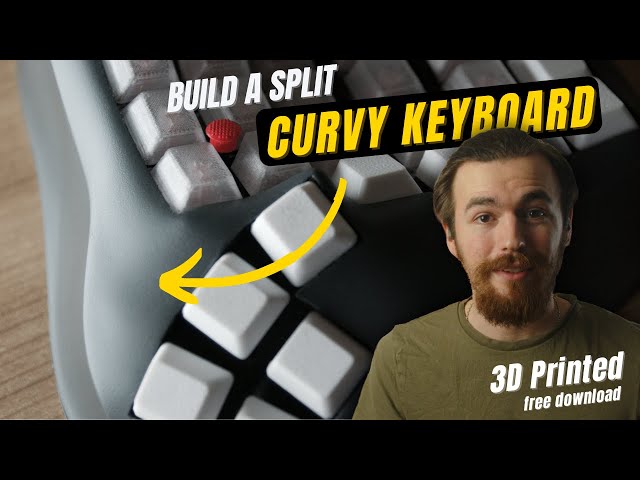 Building a Custom Split Ergonomic Keyboard with a Trackpoint - wDactyl